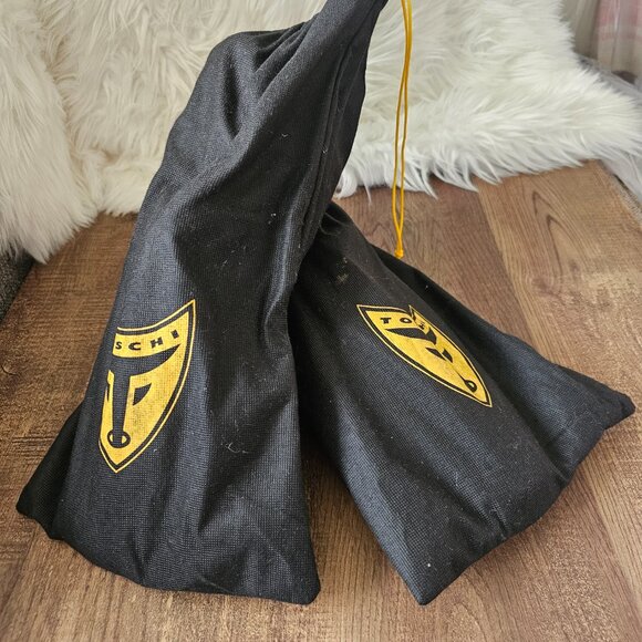 RARE! Michael Toschi Mirco Bicycle Toe Shoes, 12, Chocolate/Red Sole - Picture 10 of 10